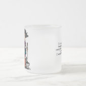 Haushälterin-Spaß Mattglastasse (Mittel)