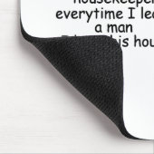 Haushälterin-Spaß Mousepad (Ecke)