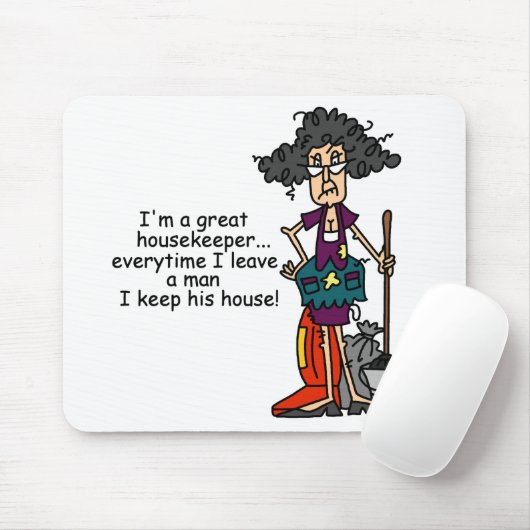Haushälterin-Spaß Mousepad (Mit Mouse)