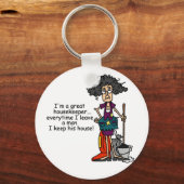 Haushälterin-Spaß Schlüsselanhänger (Vorderseite)