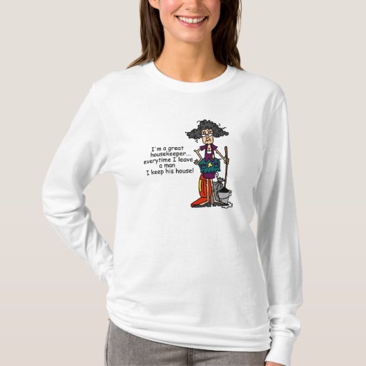 Haushälterin-Spaß T-Shirt (Vorderseite)