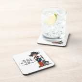 Haushälterin-Spaß Untersetzer (Rechte Seite)