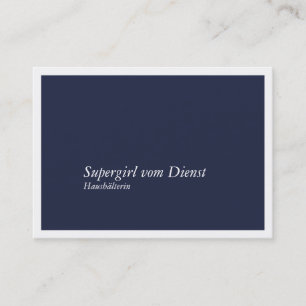 Haushälterin Visitenkarten Visitenkarte