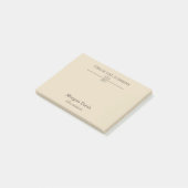 Haushalts- und Finanzabteilung Post-it Klebezettel (angewinkelt)