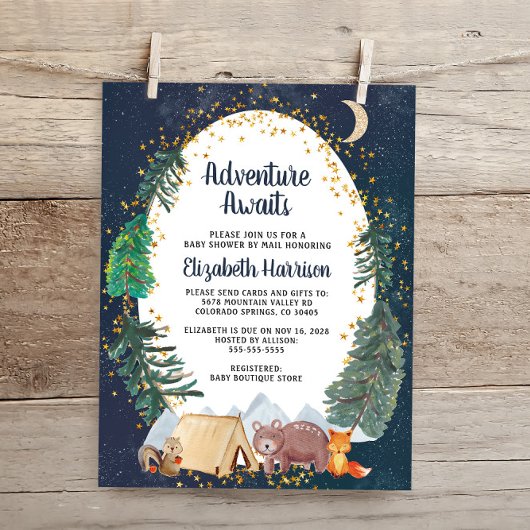 Haushaltsabenteuer erwartet Baby-Dusche per Post