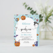 HAUSHALTSARCHENblau 1. Geburtstag (Stehend Vorderseite)