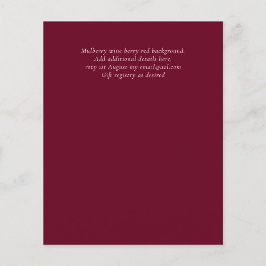 HAUSHALTSBAPTISMUS - ERMUTIGUNG GOLD (Rückseite)