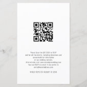 Haushaltsbeitritt zu US Foto QR Code Hochzeit Einl (Rückseite)