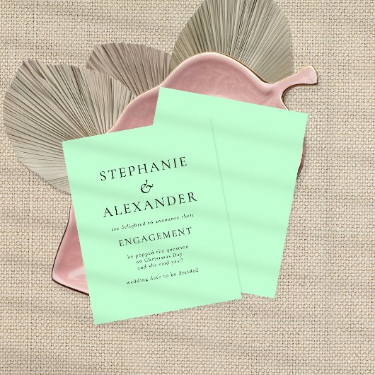 Haushaltsbescheid Ankündigung zur Verlobung von Te