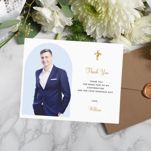 Haushaltsbestätigung Foto Junge blauen Bogen viele