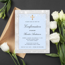 Haushaltsbestätigung Silberblauer Glitzer