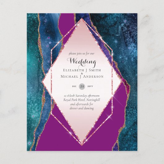 HAUSHALTSBEWERTUNGEN - AGATE GLITZERN FLYER (Vorne)