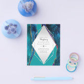 HAUSHALTSBEWERTUNGEN - AGATE GLITZERN FLYER (Einzeln)