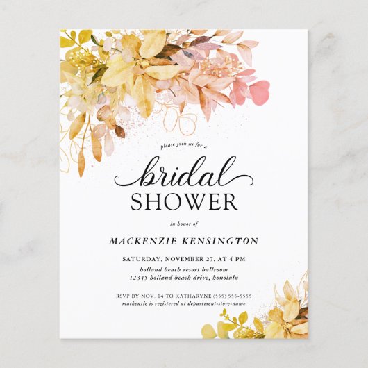 HAUSHALTSBEWUSSTE Brautparty (Vorderseite)