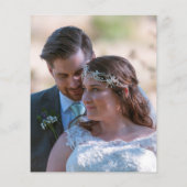 Haushaltsblush-Blätter Neu verheiratetes Foto Viel (Rückseite)