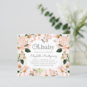 Haushaltsblush Frühlingsblumenkreide Oh Babydusche (Stehend Vorderseite)
