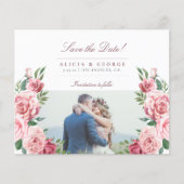 Haushaltsblush Rose Foto Hochzeit speichern das Da (Vorderseite)