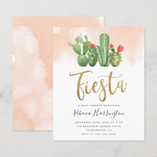 Haushaltsblush Wasserfarbe Kaktus Fiesta Kinderdus