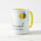 HAUSHALTSBREITE Brautparty GIBT Bumble BIES Tasse (VorderseiteRechts)