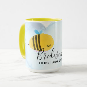 HAUSHALTSBREITE Brautparty GIBT Bumble BIES Tasse