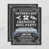 HAUSHALTSBrett Vatertag Foto Einladung (Vorne/Hinten)