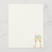 Haushaltsbrunch und Brautdusche (Rückseite)