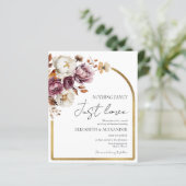 Haushaltsbudget Nichts Extravagant | Einladung von (Stehend Vorderseite)