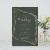 HAUSHALTSColor Trends GOLD Wedding laden Moderne e (Stehend Vorderseite)