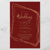 HAUSHALTSColor Trends GOLD Wedding laden Moderne e (Vorderseite)