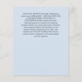 HAUSHALTSDATEN GERETTET Gold Foil Glitzer Abstrakt Flyer (Hinten)