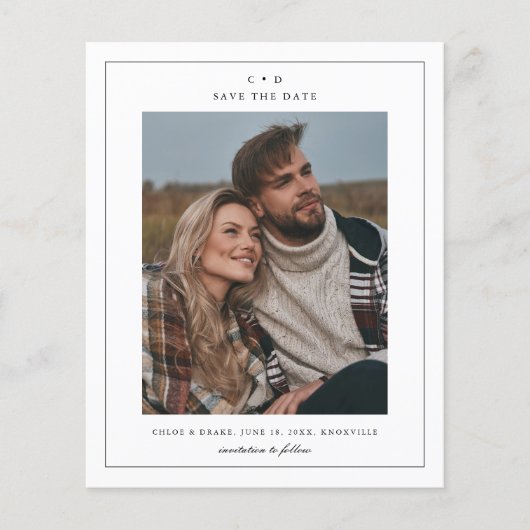 Haushaltseinfaches Hochzeitsstipendium Save the Da (Vorderseite)