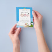 Haushaltseinladung, Beach Bachelorette Hens Party Flyer (Gruppe)