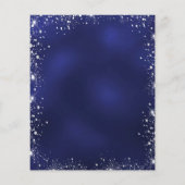 Haushaltseinladung für blaue Kleidung aus Quincean Flyer (Hinten)