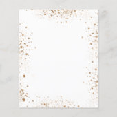 Haushaltseinladung zum 80. Geburtstag für Eukalypt Flyer (Hinten)