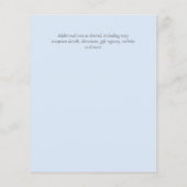 HAUSHALTSEINLADUNGEN Grüne Eukalyptus (Rückseite)