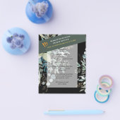 HAUSHALTSEUCALYPTUS Blätter für Grünpflanzen Flyer (Einzeln)