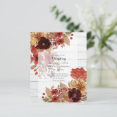 HAUSHALTSFALL Blumenhochzeit - Dusky (Stehend Vorderseite)