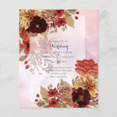 HAUSHALTSFALL Blumenhochzeit - Dusky (Vorderseite)