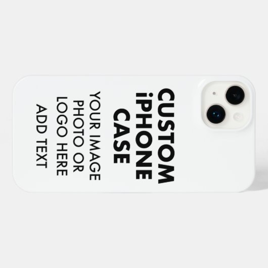 HAUSHALTSFALL FÜR Personalisiertes iPhone 14 PLUS iPhone Hülle (Rückseite (Horizontal))