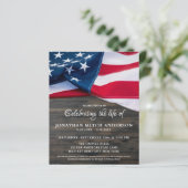 Haushaltsfeier des Lebens - Patriotische US-Flagge (Stehend Vorderseite)