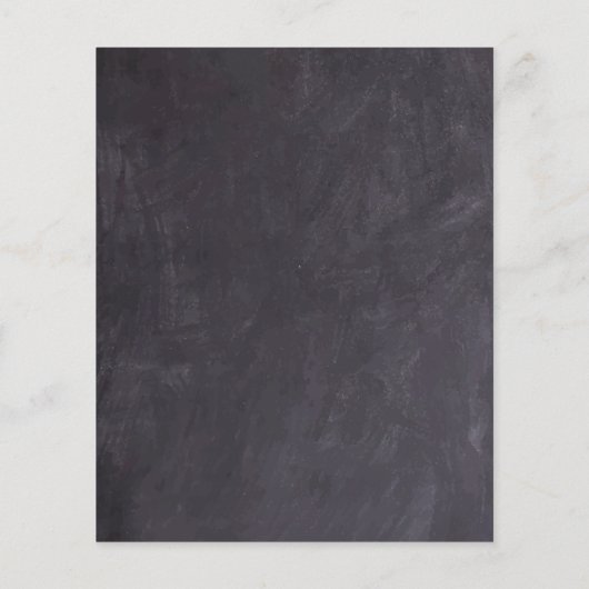 Haushaltsfeier Rustikaler Eukalyptus-Invit (Rückseite)