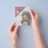 HAUSHALTSFOTO RETT DATUM QR CODE UAWG Dusty ROSE Flyer (Gruppe)