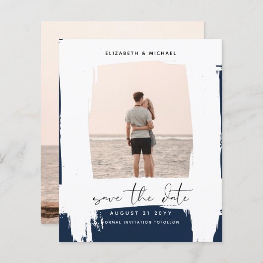 HAUSHALTSFoto Retten Datum Minimalistisch Einfach (Vorne/Hinten)