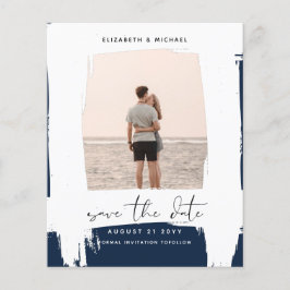 HAUSHALTSFoto Retten Datum Minimalistisch Einfach Flyer