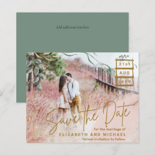 HAUSHALTSFOTO SAVE THE DATE - CHEAP Modern Einfach