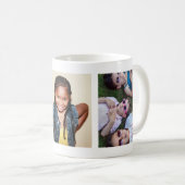 HAUSHALTSFOTO-TASSE - Enkel Grandkids Collage Kaffeetasse (VorderseiteRechts)