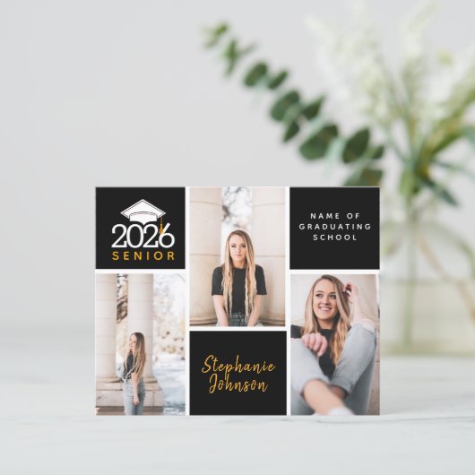 HAUSHALTSFoto Vorläufige Ankündigung des Abschluss (Stehend Vorderseite)