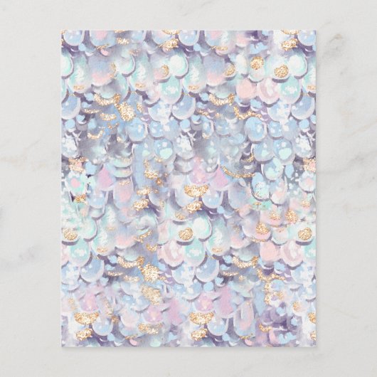 HAUSHALTSGlitzer Meerjungfrau ONEder Sea Geburtsta (Rückseite)