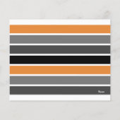 HAUSHALTSHalloween-Spooktakuläres Party gestreift (Rückseite)