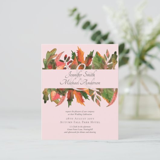 HAUSHALTSHerbstlaube Hochzeit (Stehend Vorderseite)